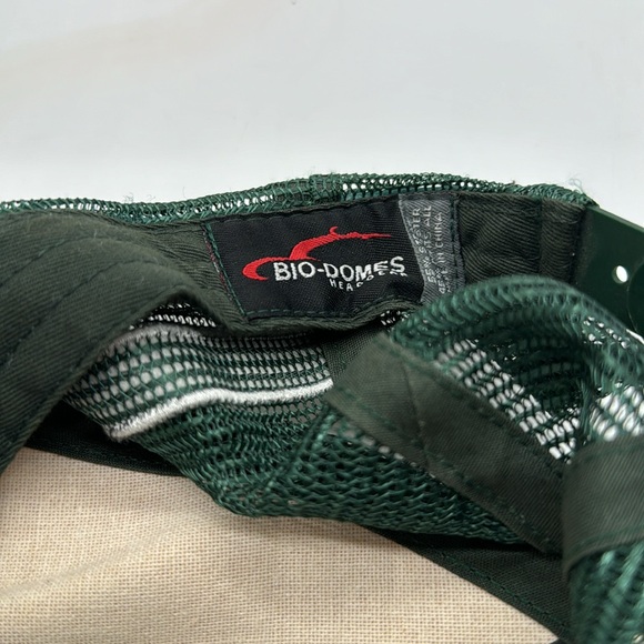 Cotton Mouth Bio Domes Hat Adjustable Tan Green HT5783D - Picture 5 of 5